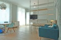 studio apartment for rent in piazza della Repubblica